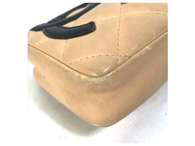 Chanel A26732 Cambon Line Cigarette Case Pouch Beige - view 8