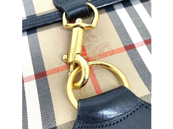 Borsa Clutch Beige Burberry - vista 6