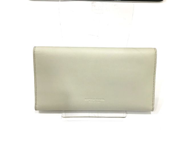 Cartera Larga Bottega Veneta Blanco - vista 2