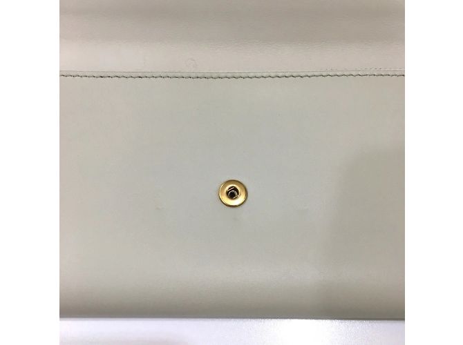Cartera Larga Bottega Veneta Blanco - vista 8