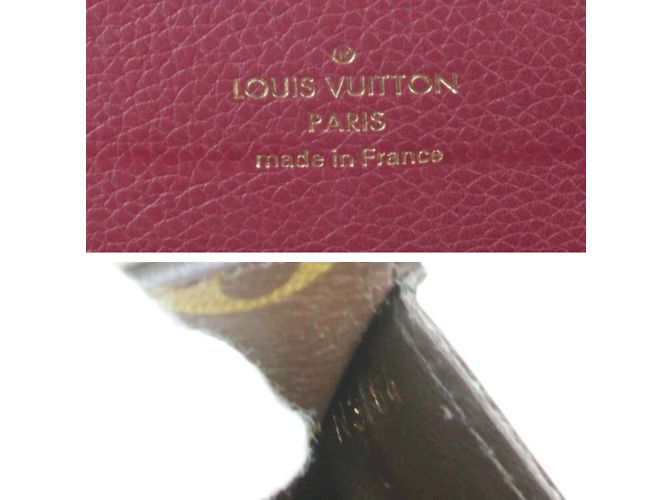 Portafoglio Pallas Long di Louis Vuitton Marrone Monogramma - vista 10