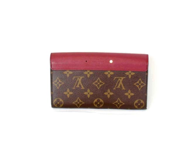 Portafoglio Pallas Long di Louis Vuitton Marrone Monogramma - vista 2