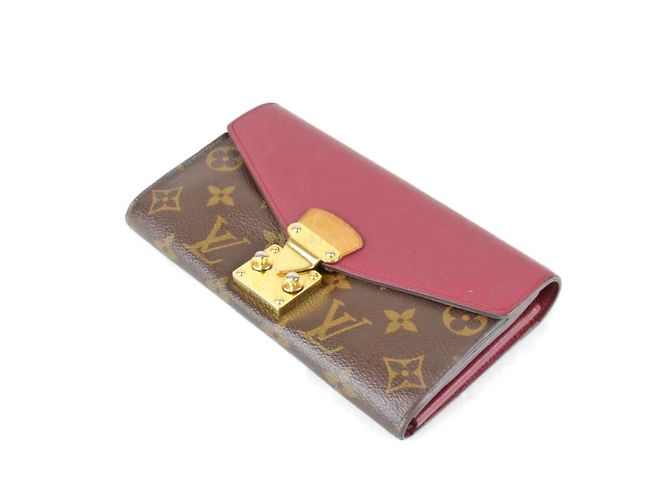 Portafoglio Pallas Long di Louis Vuitton Marrone Monogramma - vista 4