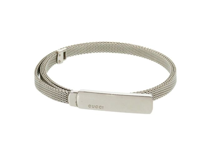 Gucci Plattengürtel Metall Silber - Ansicht 2