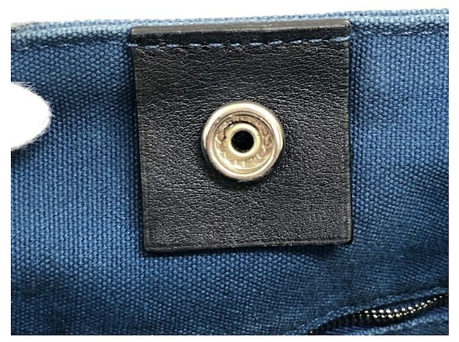 Hermès Borsa Tote GM Troca Vertical Hermes Blu - vista 14