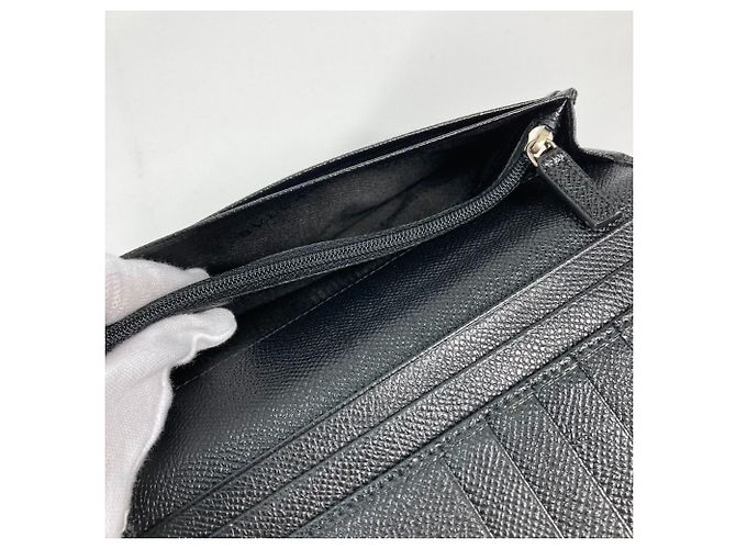 Bulgari Bvlgari Black Leather Long Wallet - view 10