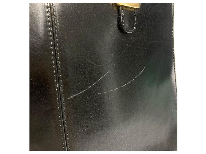 Borsa tote in pelle nera Bally Nero - vista 8