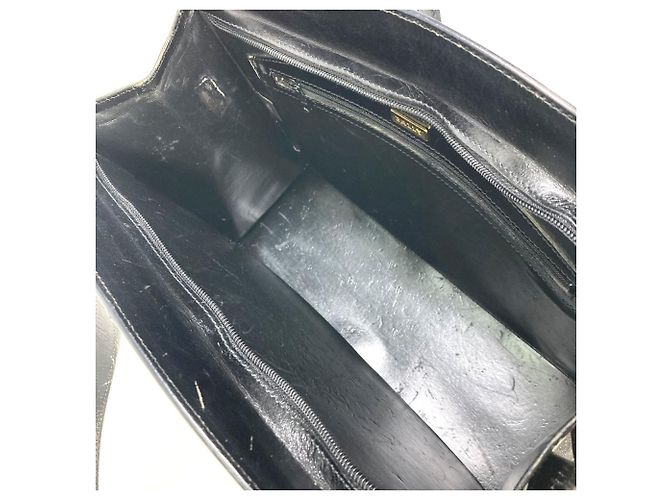 Borsa tote in pelle nera Bally Nero - vista 9