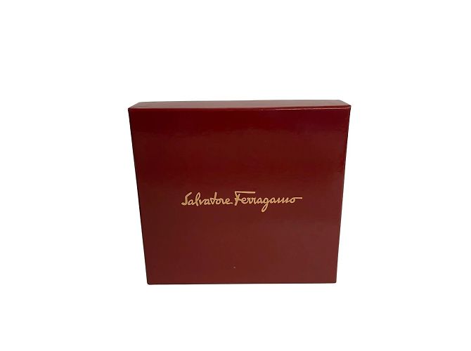 Billetera bifold de cuero Gancini con cierre redondo Salvatore Ferragamo - vista 10