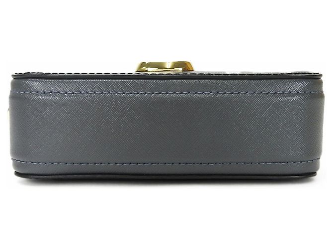 Borsa a spalla in pelle Marc Jacobs Marrone Nero Rosa Bianco - vista 4