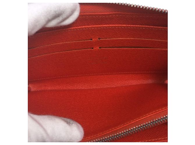 Carteira longa em couro Epi Louis Vuitton Laranja - vista 13