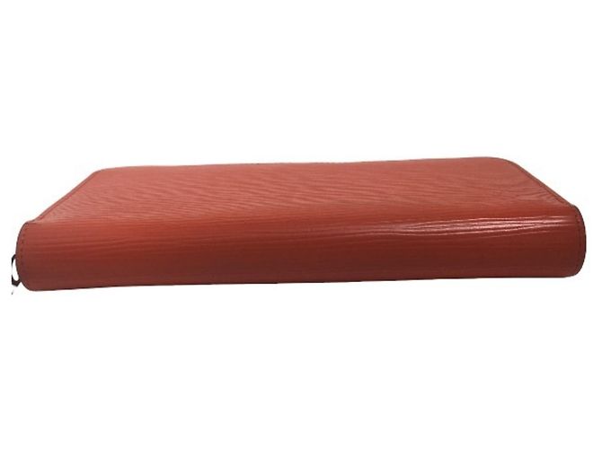 Carteira longa em couro Epi Louis Vuitton Laranja - vista 7