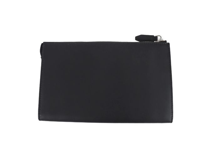 Clutch in pelle nera con borchie Salvatore Ferragamo Nero - vista 2