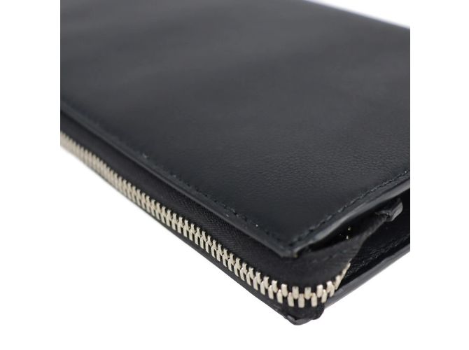 Clutch in pelle nera con borchie Salvatore Ferragamo Nero - vista 4