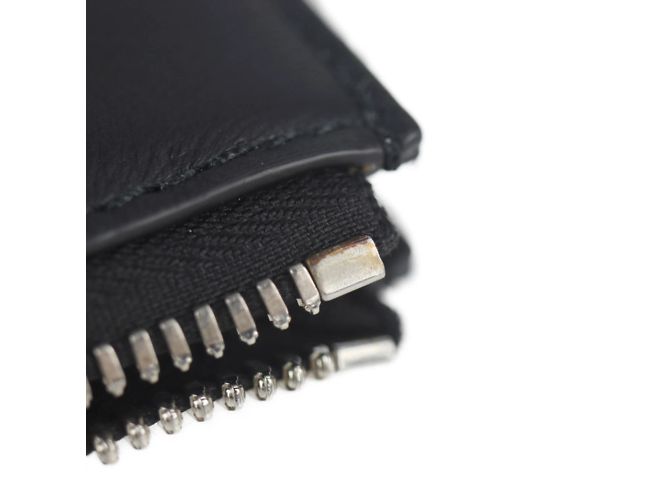 Clutch in pelle nera con borchie Salvatore Ferragamo Nero - vista 7