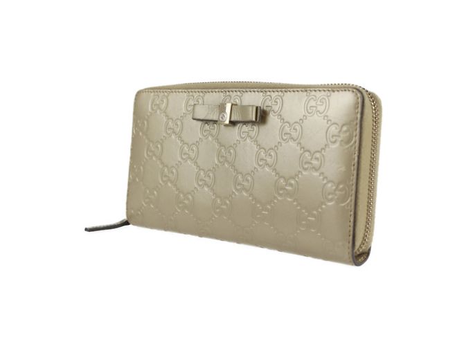 Cartera larga Gucci Sima Dorado - vista 2