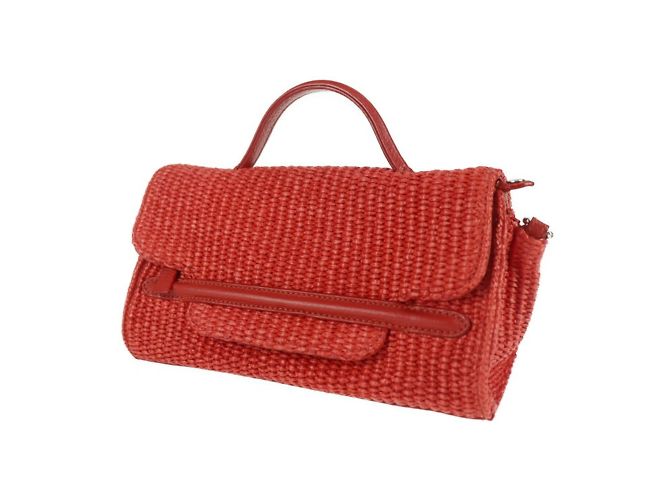 Bolso de paja roja Zanellato - vista 2