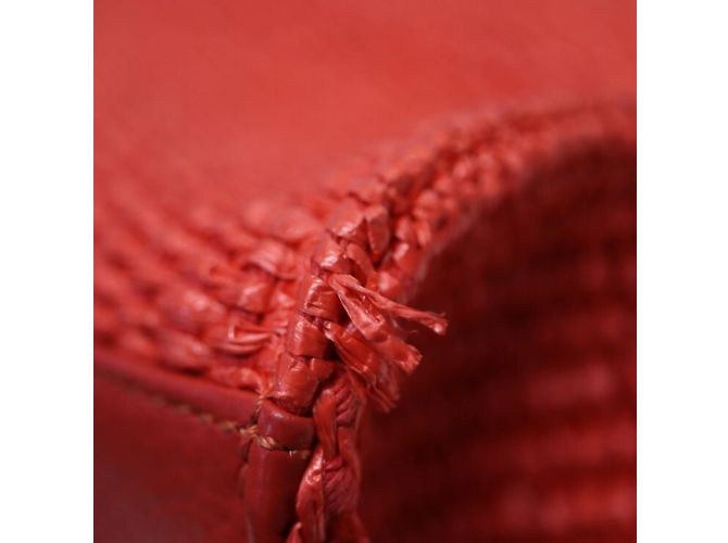 Bolso de paja roja Zanellato - vista 6