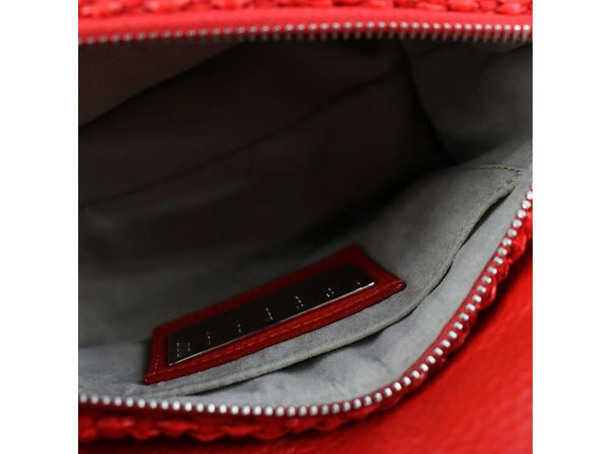 Bolso de paja roja Zanellato - vista 8