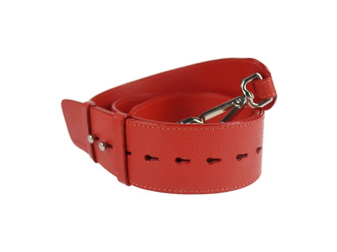 Bolso de paja roja Zanellato - vista 9