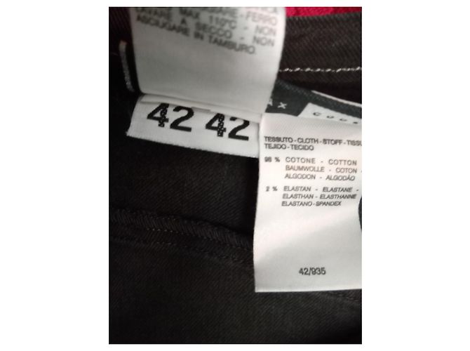 Falda midi de mezclilla Sportmax Code Retro gris - vista 7