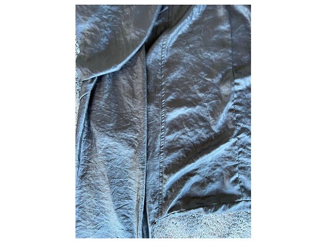 Autre Marque Masnada early 00s Low Crotch Silk Black Pants. - view 6