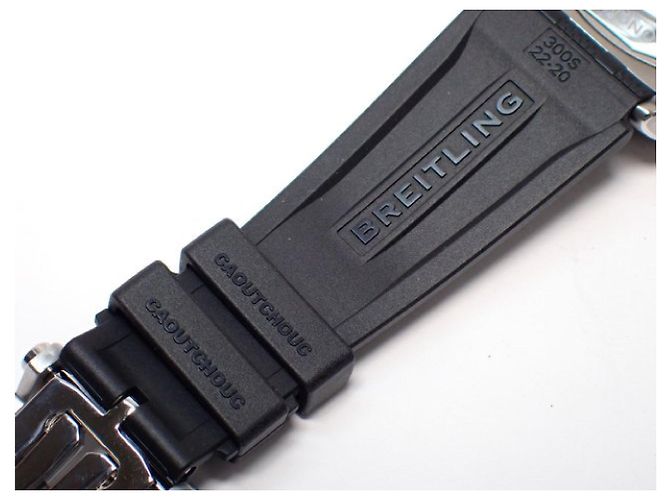 BREITLING Super Chrono Mat B01 44 quadrante nero '23 acquistato Uomo Argento - vista 9