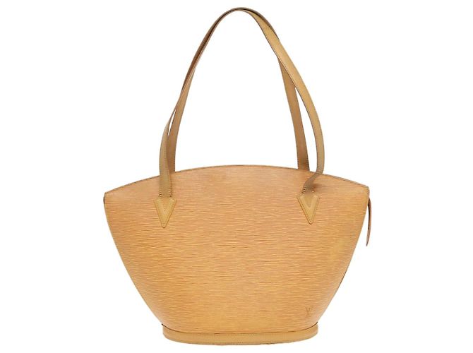 LOUIS VUITTON Epi Saint Jacques Bolsa de Compras de Hombro Amarilla M52269 Auth 82784 Amarillo - vista 13