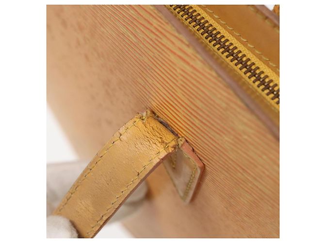 LOUIS VUITTON Epi Saint Jacques Bolsa de Compras de Hombro Amarilla M52269 Auth 82784 Amarillo - vista 9
