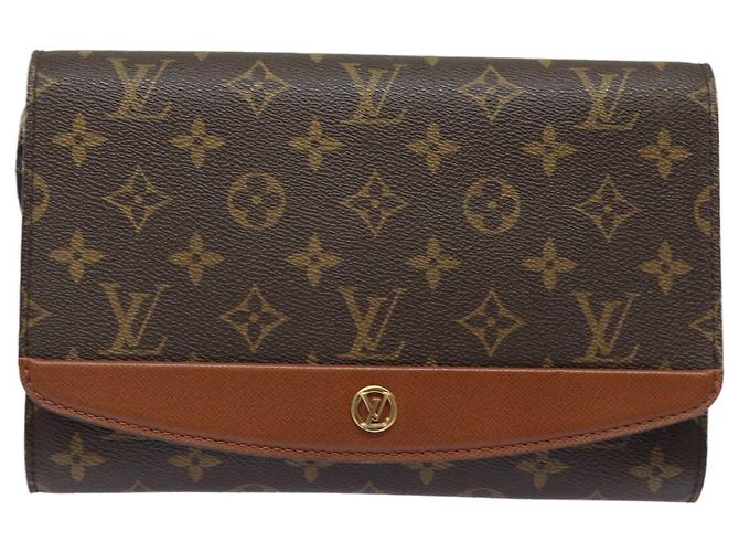 LOUIS VUITTON Monogram Bordeaux 24 Borsa a Spalla M51798 LV Auth 83005 Monogramma - vista 13