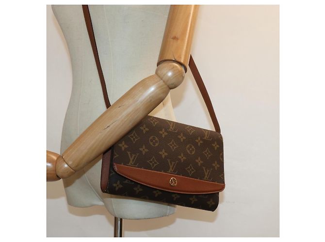 LOUIS VUITTON Monogram Bordeaux 24 Borsa a Spalla M51798 LV Auth 83005 Monogramma - vista 23