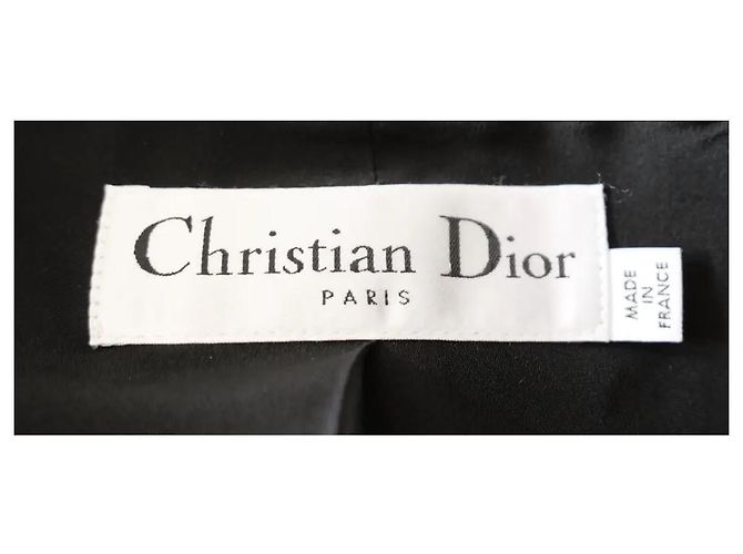 Chaqueta Bar de tweed bouclé Christian Dior Pre-Fall 2018 Negro - vista 10