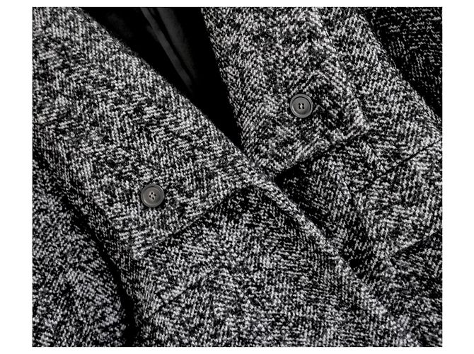 Chaqueta Bar de tweed bouclé Christian Dior Pre-Fall 2018 Negro - vista 3