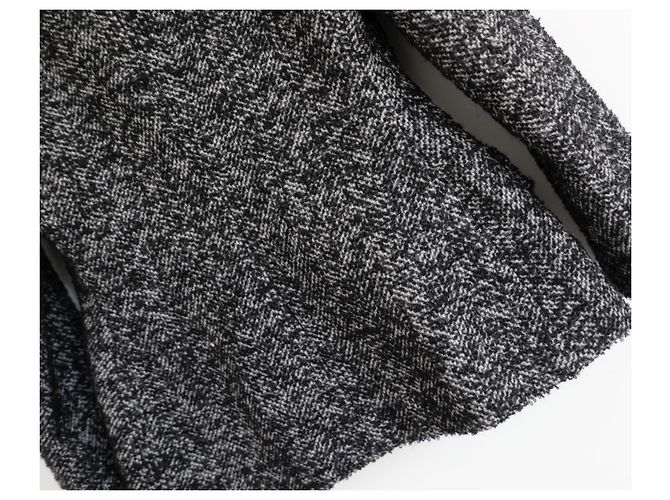 Chaqueta Bar de tweed bouclé Christian Dior Pre-Fall 2018 Negro - vista 5