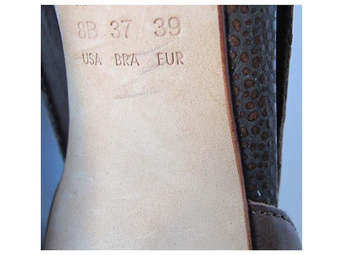 Schutz Absatzsandalen Braun - Ansicht 10
