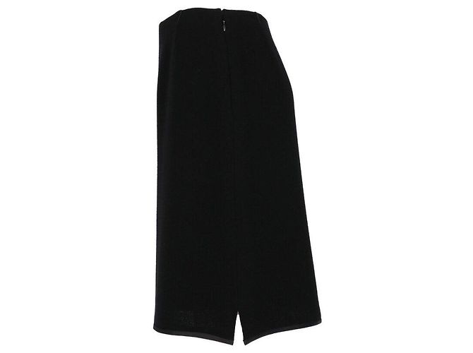 Falda de lana negra Gianni Versace Negro - vista 3