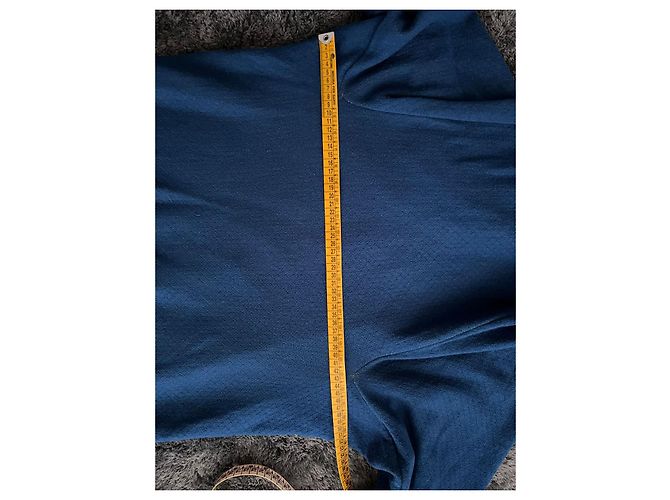 Autre Marque Strickwaren Riesen Kapuze Bernhard Willhelm. Blau - Ansicht 8