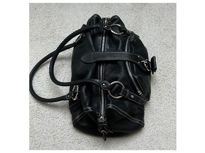 Borsa a mano Miu Miu in pelle nera Nero - vista 4