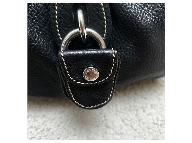 Borsa a mano Miu Miu in pelle nera Nero - vista 6
