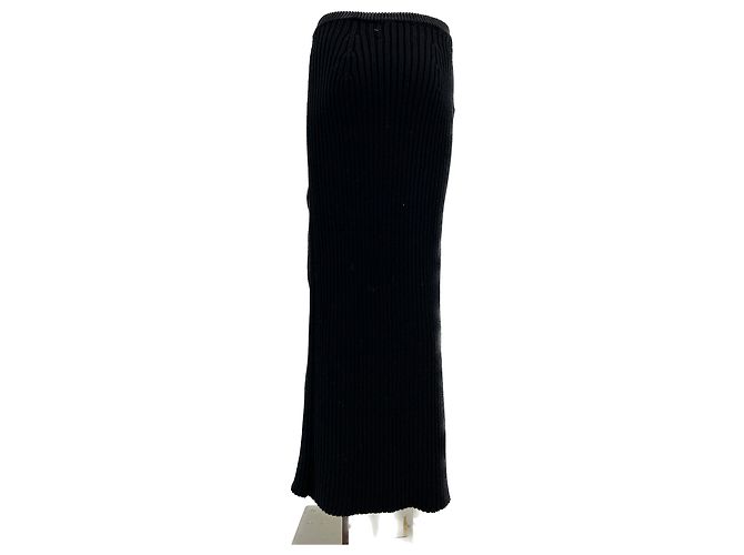 Autre Marque Falda Meryll Rogge T.International XS de lana Negro - vista 2