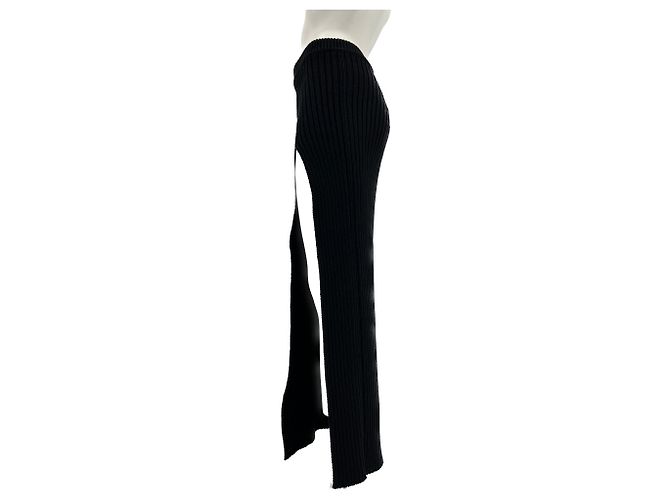 Autre Marque Falda Meryll Rogge T.International XS de lana Negro - vista 4