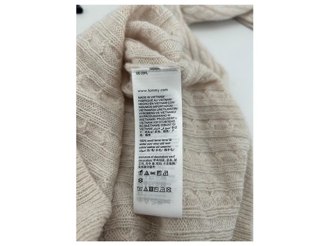 Tommy Hilfiger Strickwaren & Sweatshirts T.International S Wolle Beige - Ansicht 4