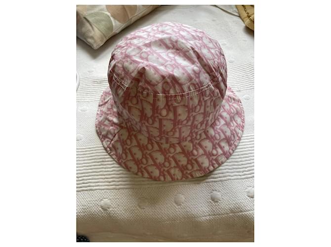 Cappello Bob Dior Rosa Monogramma Obliquo - vista 2