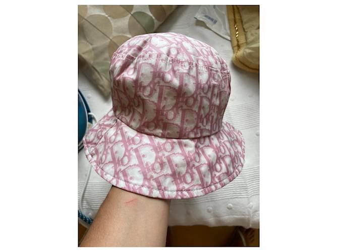 Cappello Bob Dior Rosa Monogramma Obliquo - vista 3