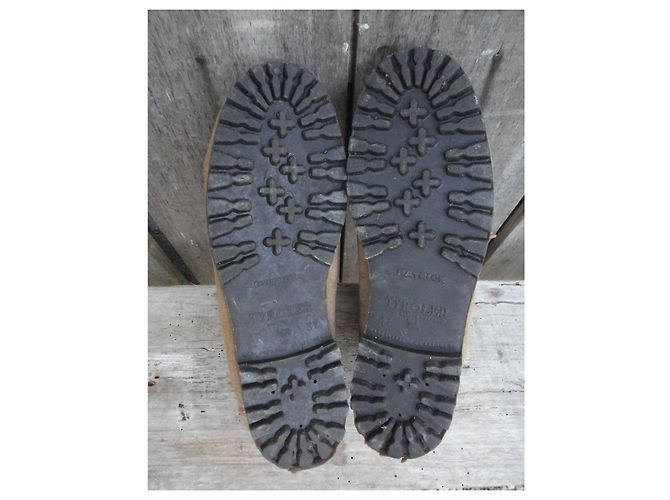 Autre Marque Botines Patrick de piel marrón claro - vista 5