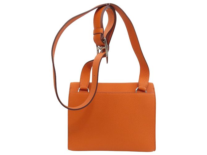 Sac à dépêches Bolso de Documentos Hermès Naranja - vista 2