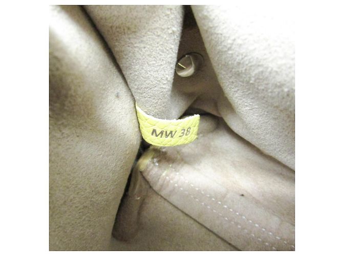 Borsa in pelle gialla da donna Tod's Giallo - vista 14