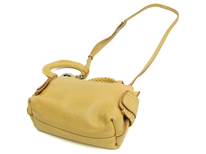 Borsa in pelle gialla da donna Tod's Giallo - vista 2