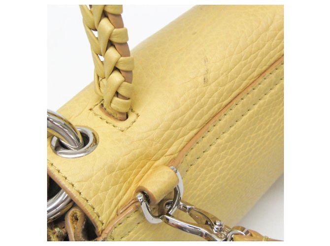 Borsa in pelle gialla da donna Tod's Giallo - vista 5