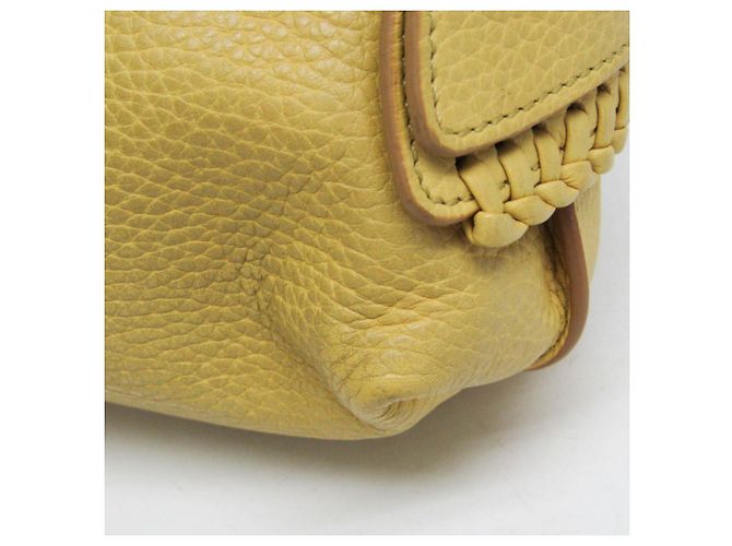 Borsa in pelle gialla da donna Tod's Giallo - vista 8